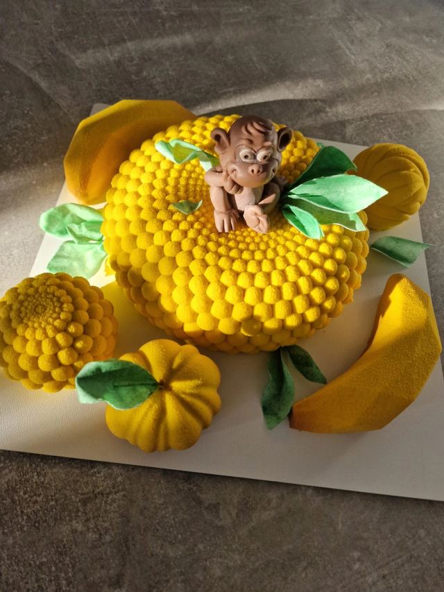 French-style mousse cake by JA Sweet Art in Peterborough