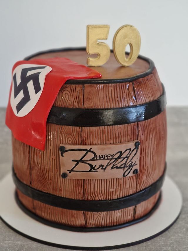 Bespoke sponge cake by JA Sweet Art in Peterborough