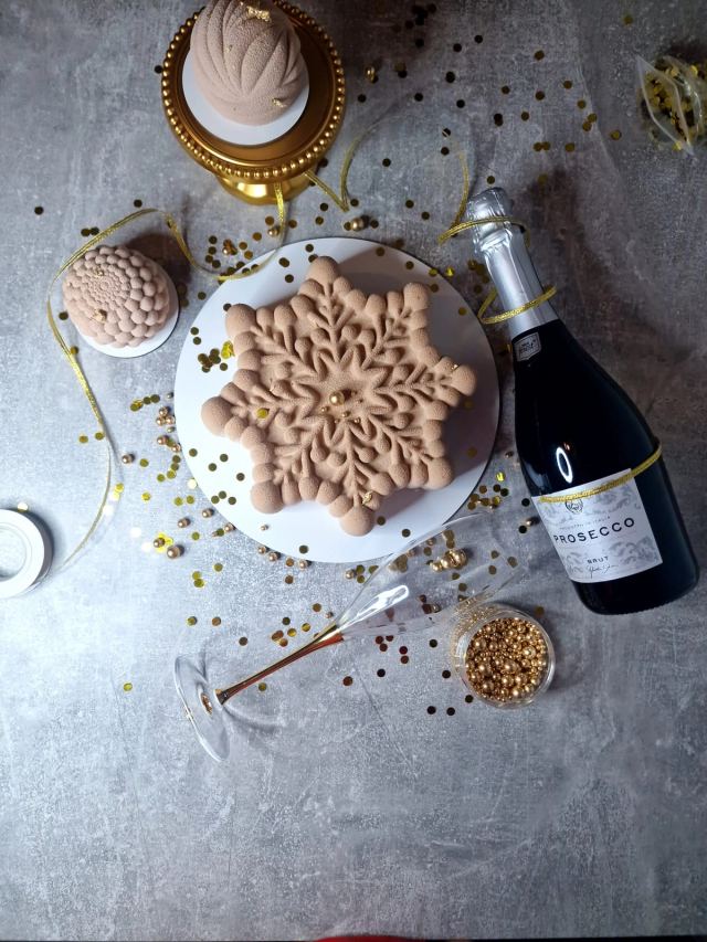 French-style mousse cake by JA Sweet Art in Peterborough