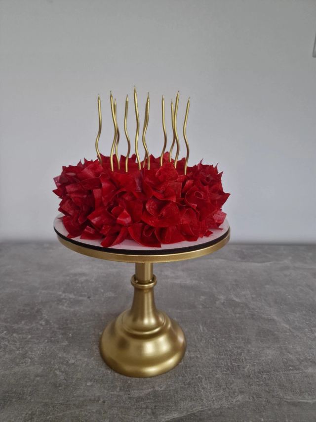 French-style mousse cake by JA Sweet Art in Peterborough