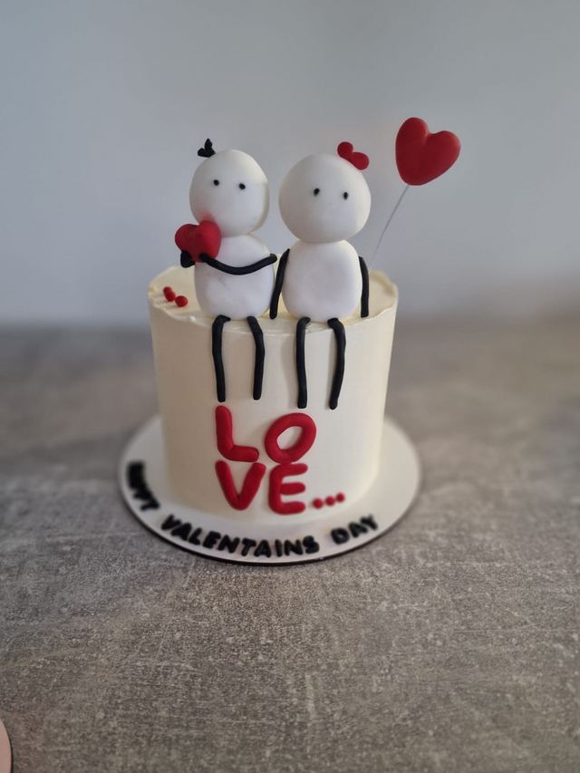 Bespoke sponge cake by JA Sweet Art in Peterborough