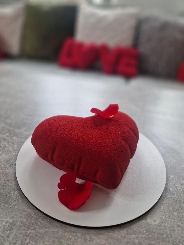 French-style mousse cake by JA Sweet Art in Peterborough