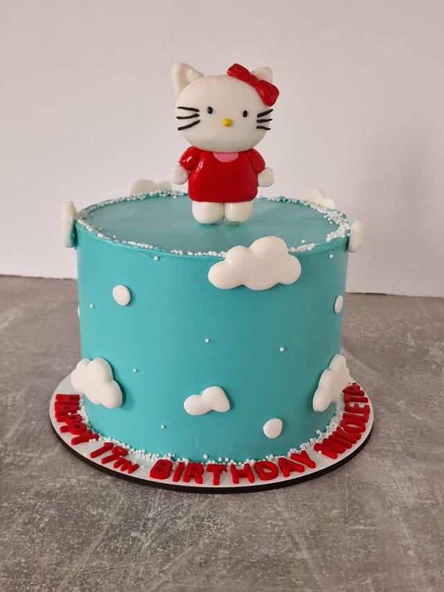 Bespoke sponge cake by JA Sweet Art in Peterborough