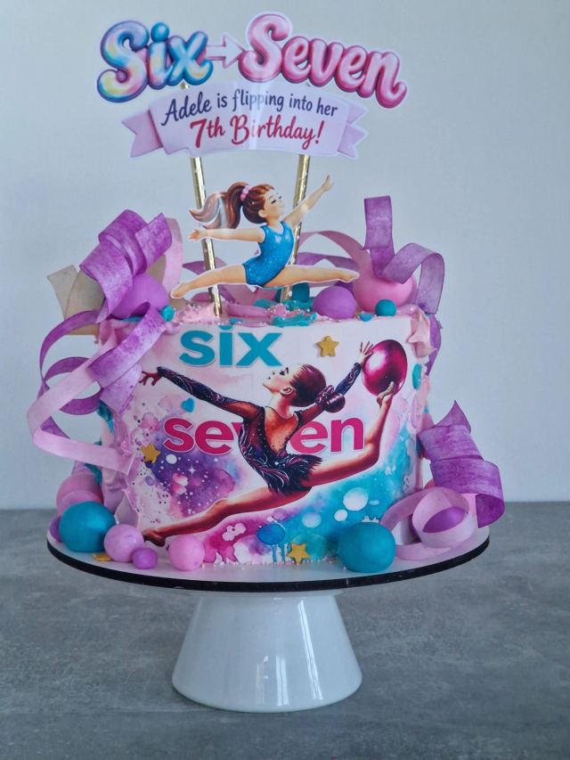 Bespoke sponge cake by JA Sweet Art in Peterborough