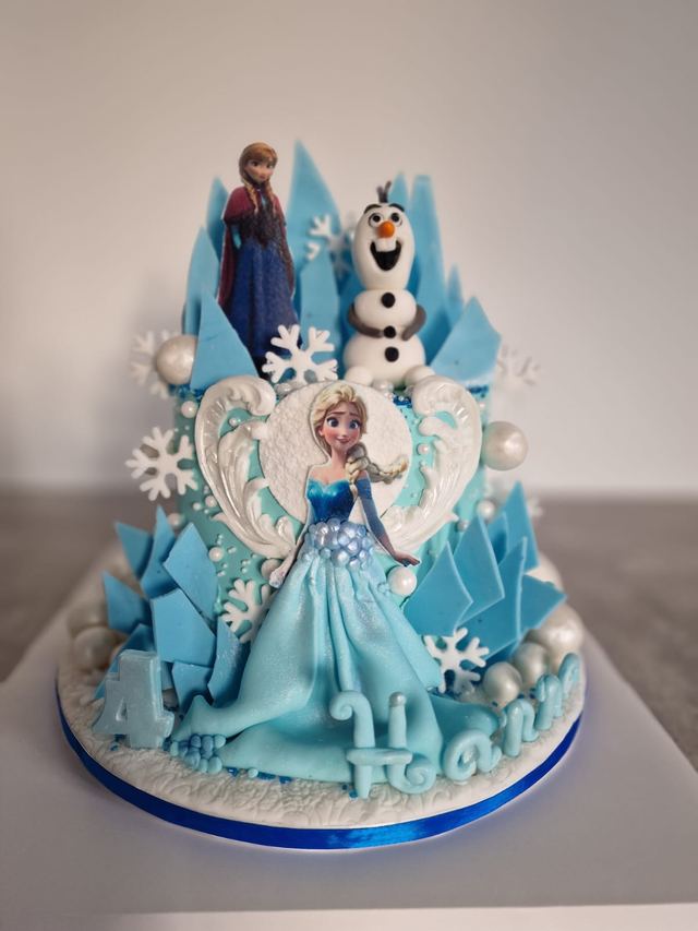 Bespoke sponge cake by JA Sweet Art in Peterborough