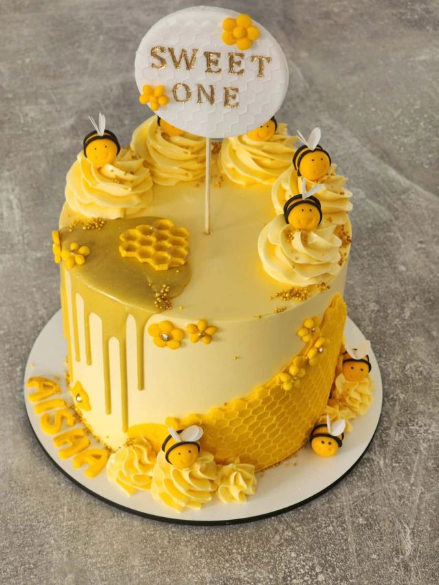 Bespoke sponge cake by JA Sweet Art in Peterborough