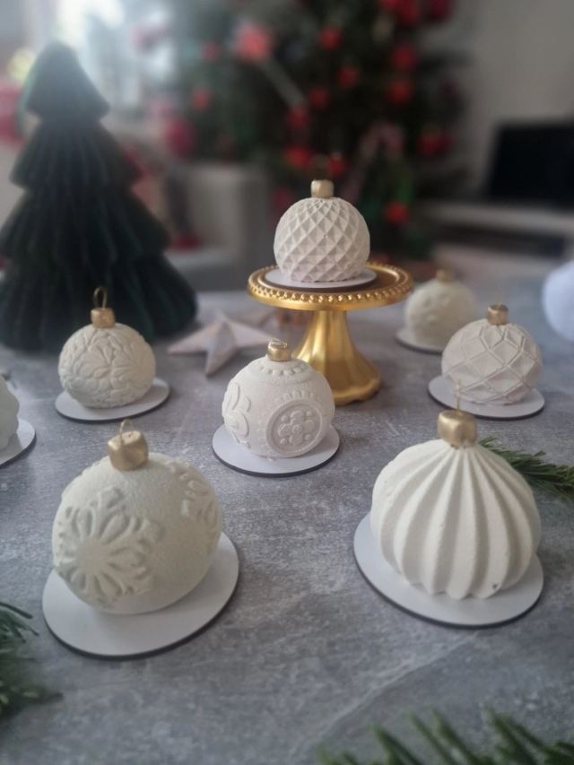 French-style mousse cake by JA Sweet Art in Peterborough