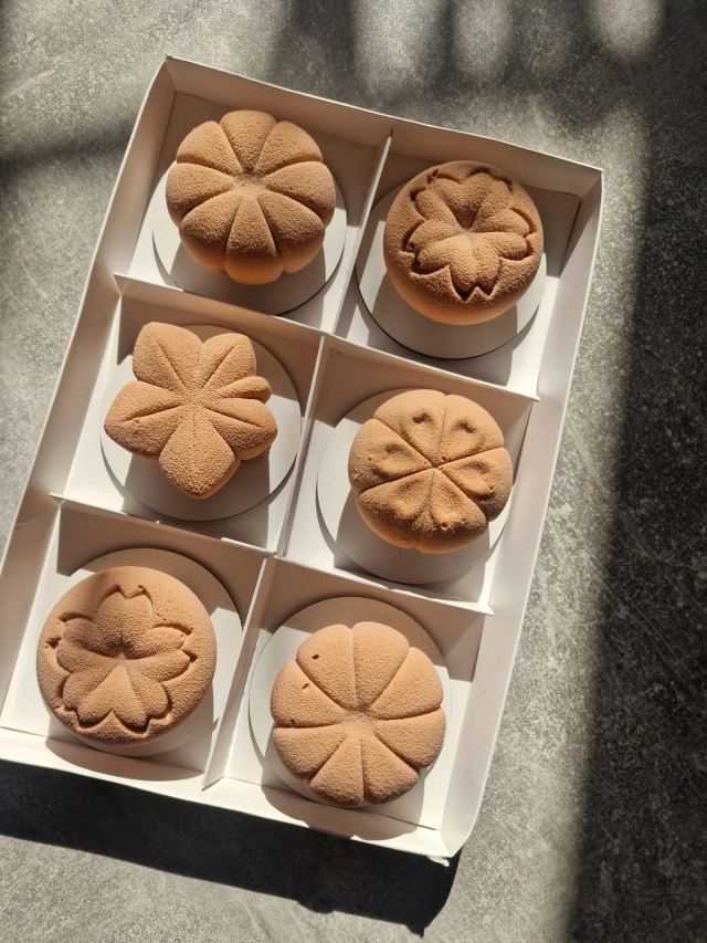 French-style mousse cake by JA Sweet Art in Peterborough