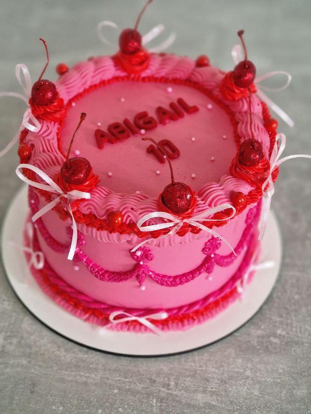 Bespoke sponge cake by JA Sweet Art in Peterborough