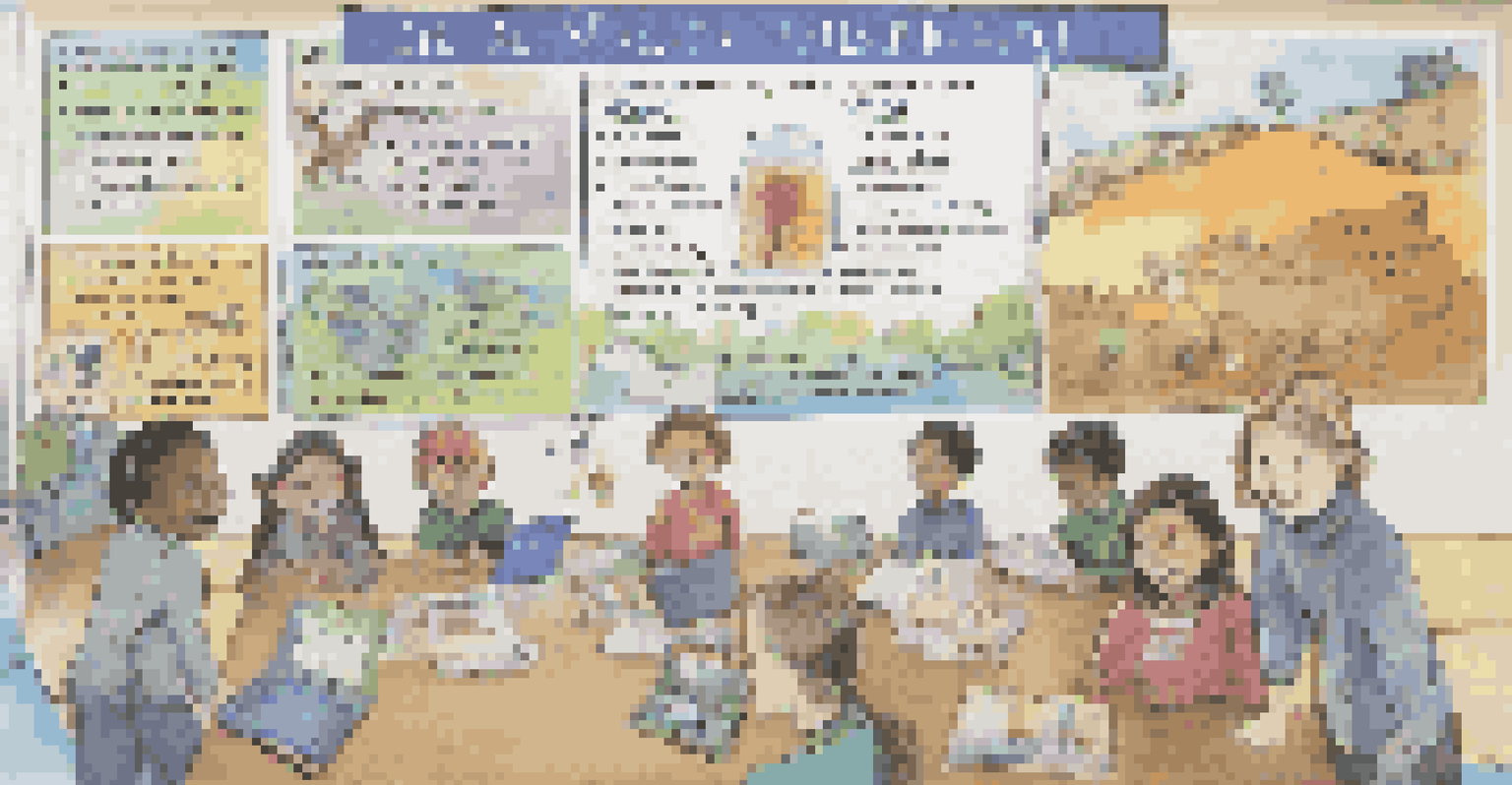 A colorful poster showcasing a digital storytelling project in STEM education, featuring visuals and text that explain a scientific concept.