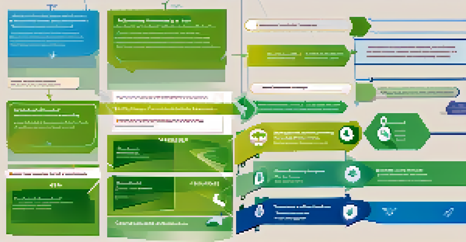 An infographic illustrating types of feedback in blended learning, with icons and arrows showing communication flow, in soft blue and green colors.