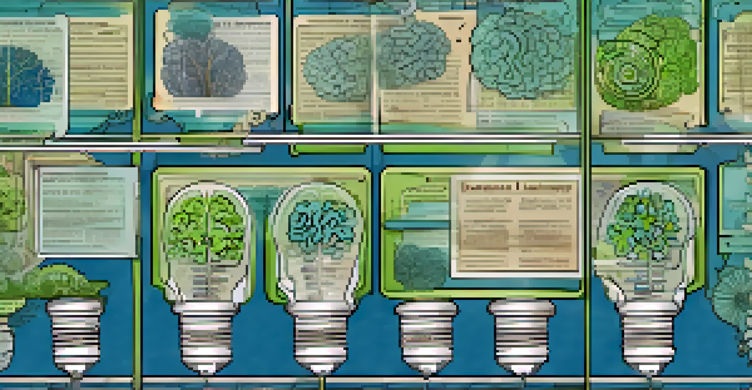 An artistic representation of a brain divided into sections for different cognitive load types related to language learning.