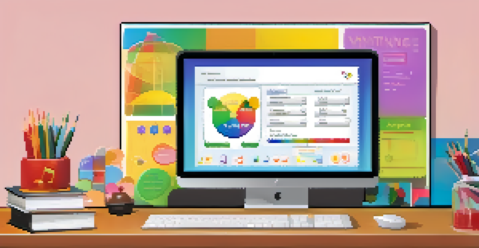 A close-up of a computer screen showing an engaging quiz interface, highlighting interactivity and instant feedback.