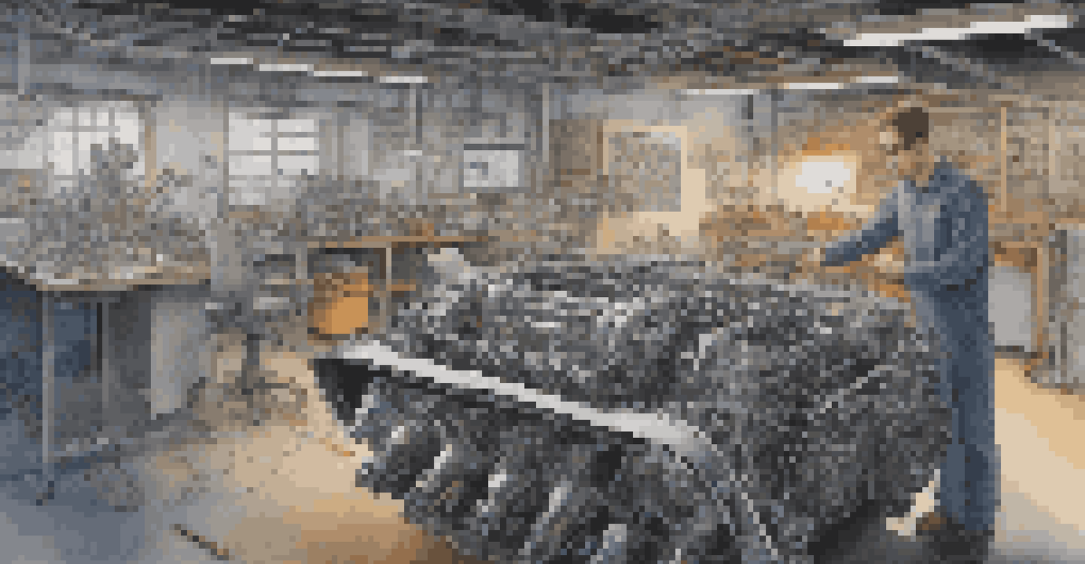 A mechanical engineer designs a car engine in a modern workshop, surrounded by 3D models and engineering software on screens.