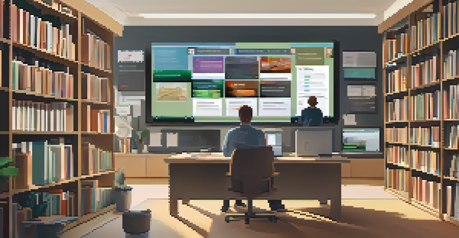 An online workshop on community engagement with participants visible on a computer screen.