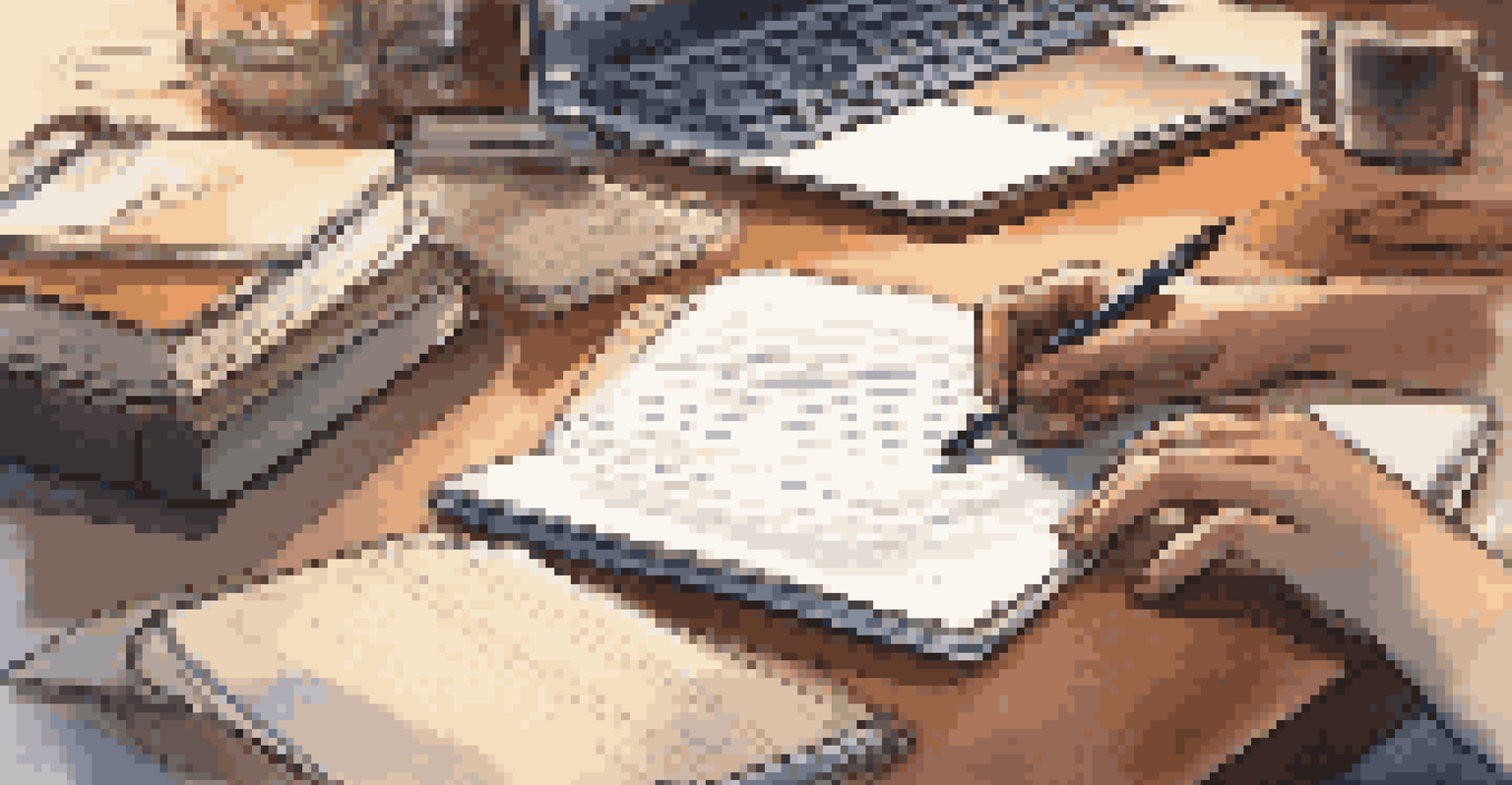 A student's hands taking notes in a notebook beside a laptop, surrounded by study materials, illustrating the process of inquiry-based learning.