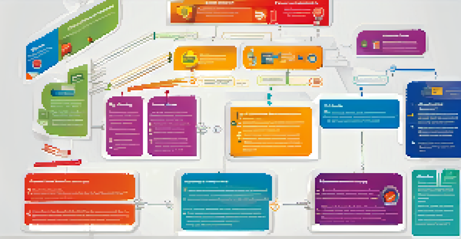 An infographic illustrating the steps to earn open badges, with colorful icons and a flowchart.