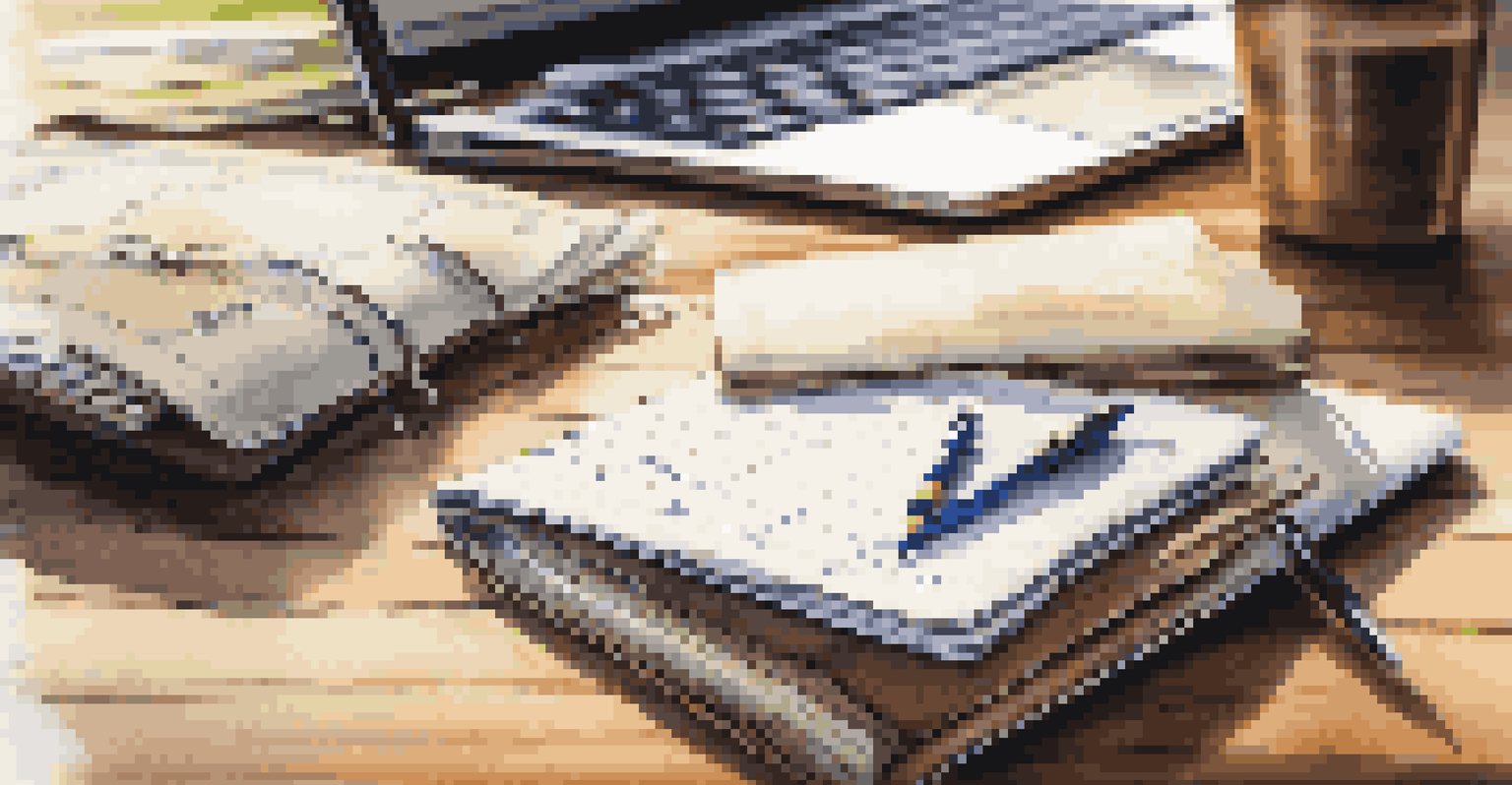 Close-up of a notebook with budgeting notes, alongside financial documents and a laptop in a bright, inviting study area.