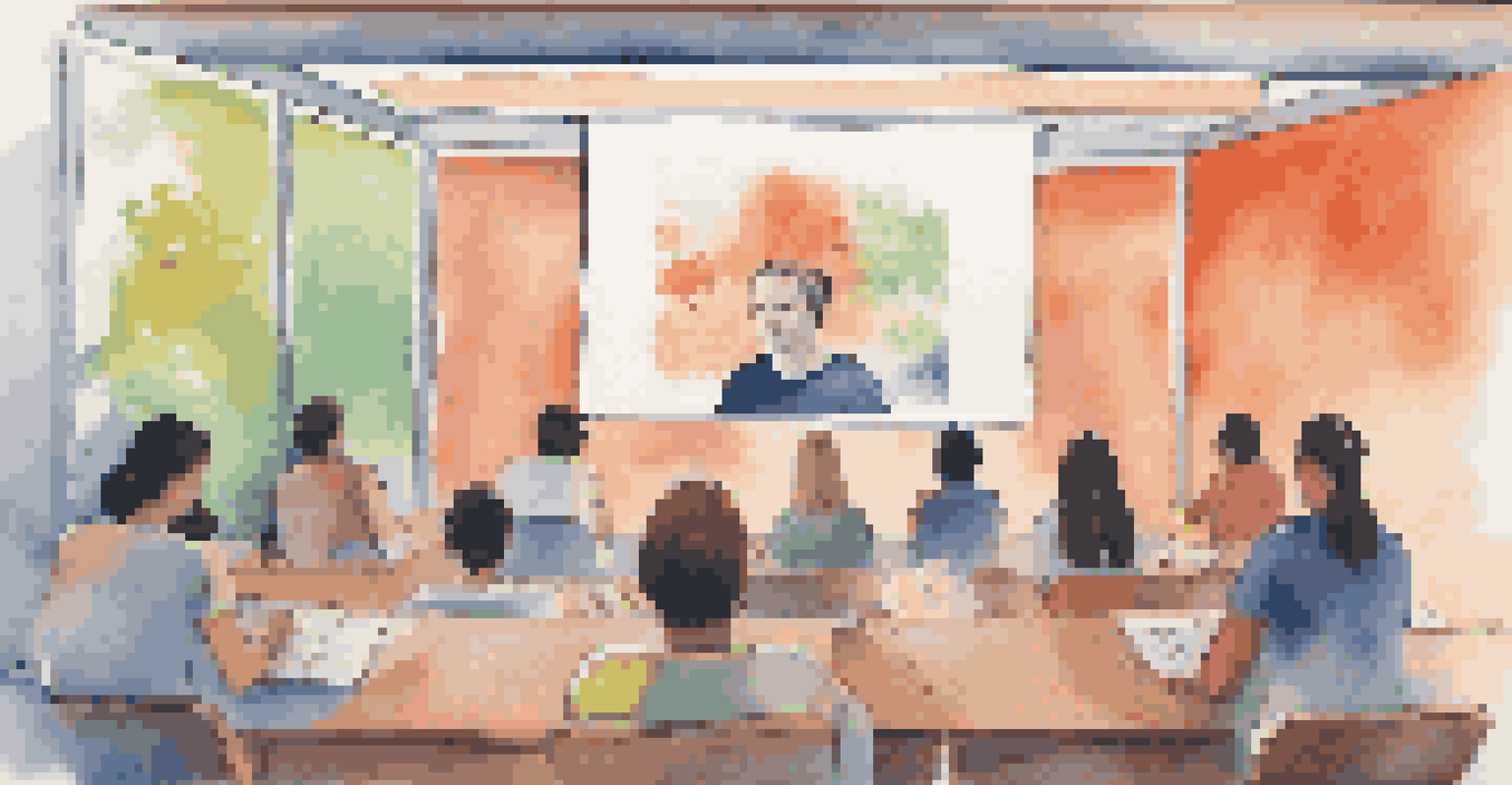 A split image showcasing synchronous learning with students in a video call and asynchronous learning with a student studying alone.