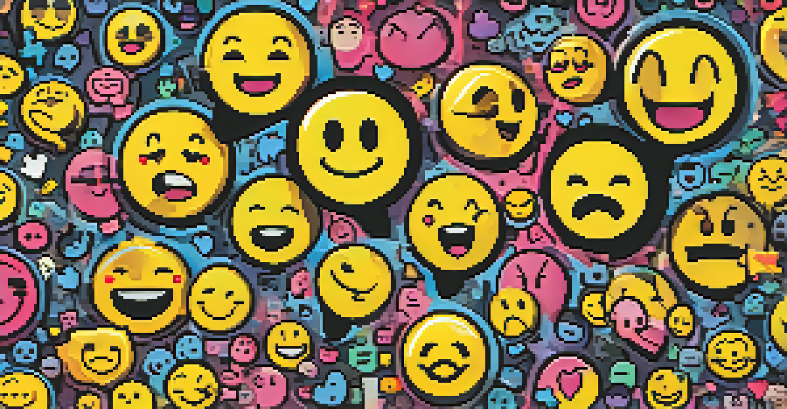 An abstract depiction of toxic online communication contrasted with a small area of respectful discourse, featuring calming colors and positive symbols.