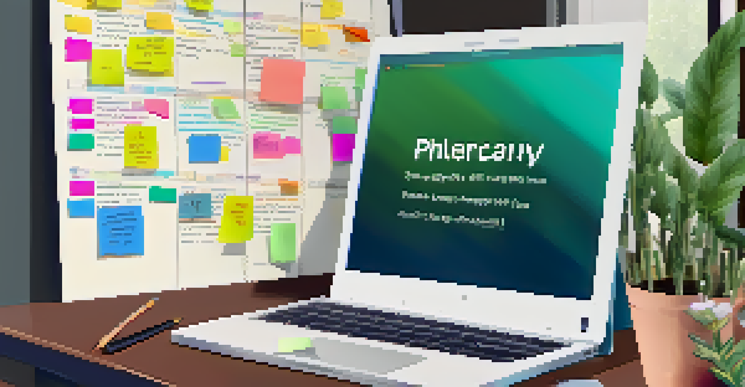 A computer screen showing multiple users editing a document in real-time, highlighting collaborative learning.