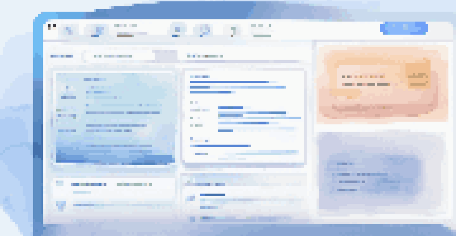 A digital interface showcasing metadata fields for an online course, featuring a blue and white gradient background for a soothing effect.