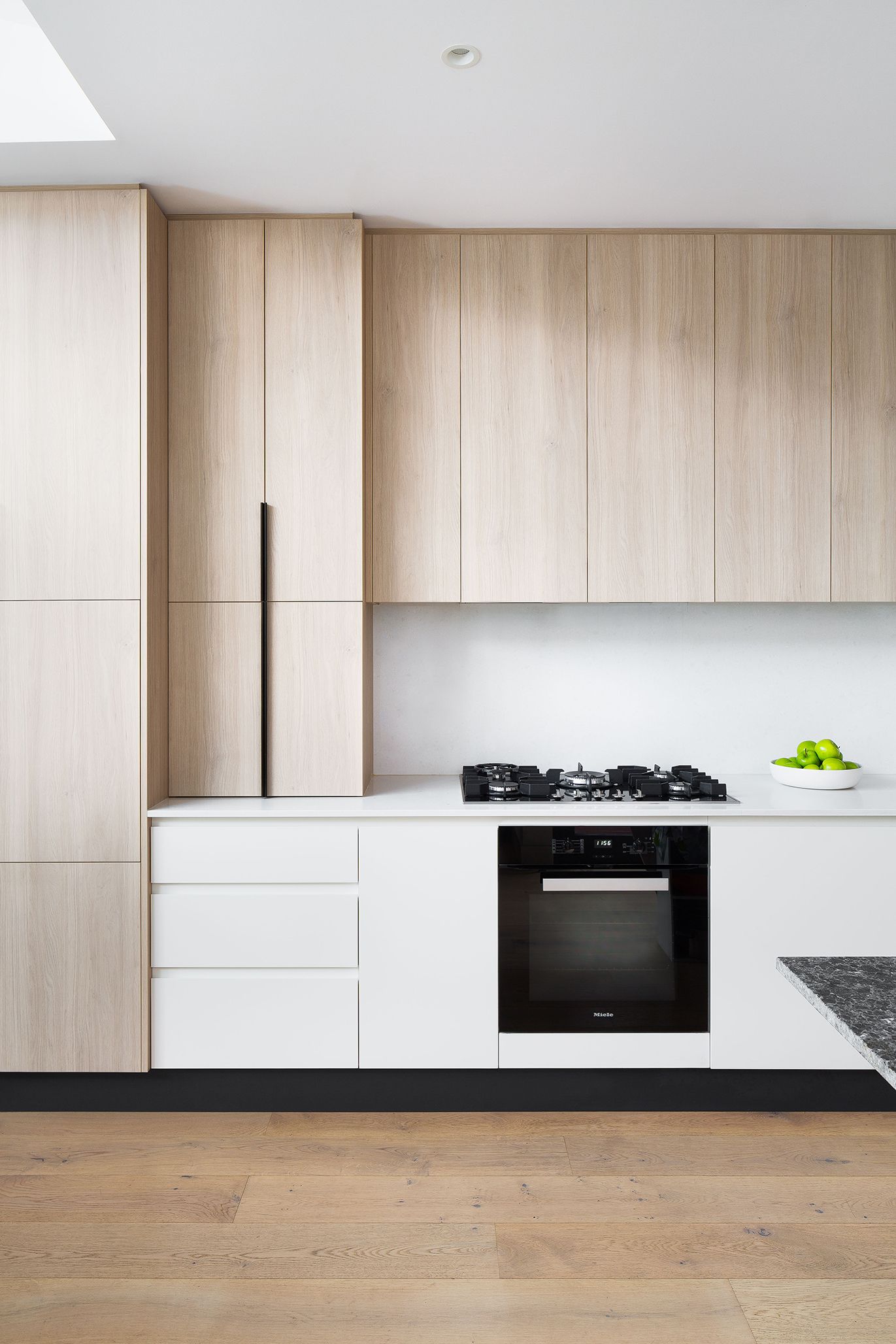 image of East Melbourne terrace - subtle kitchen textures