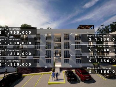 Precios departamentos edificio 3 Los Cerezos Xalapa