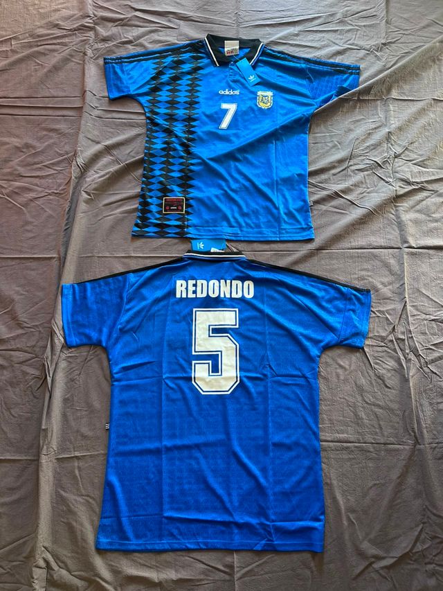Camiseta Argentina 1994 , frente y espalda completos.