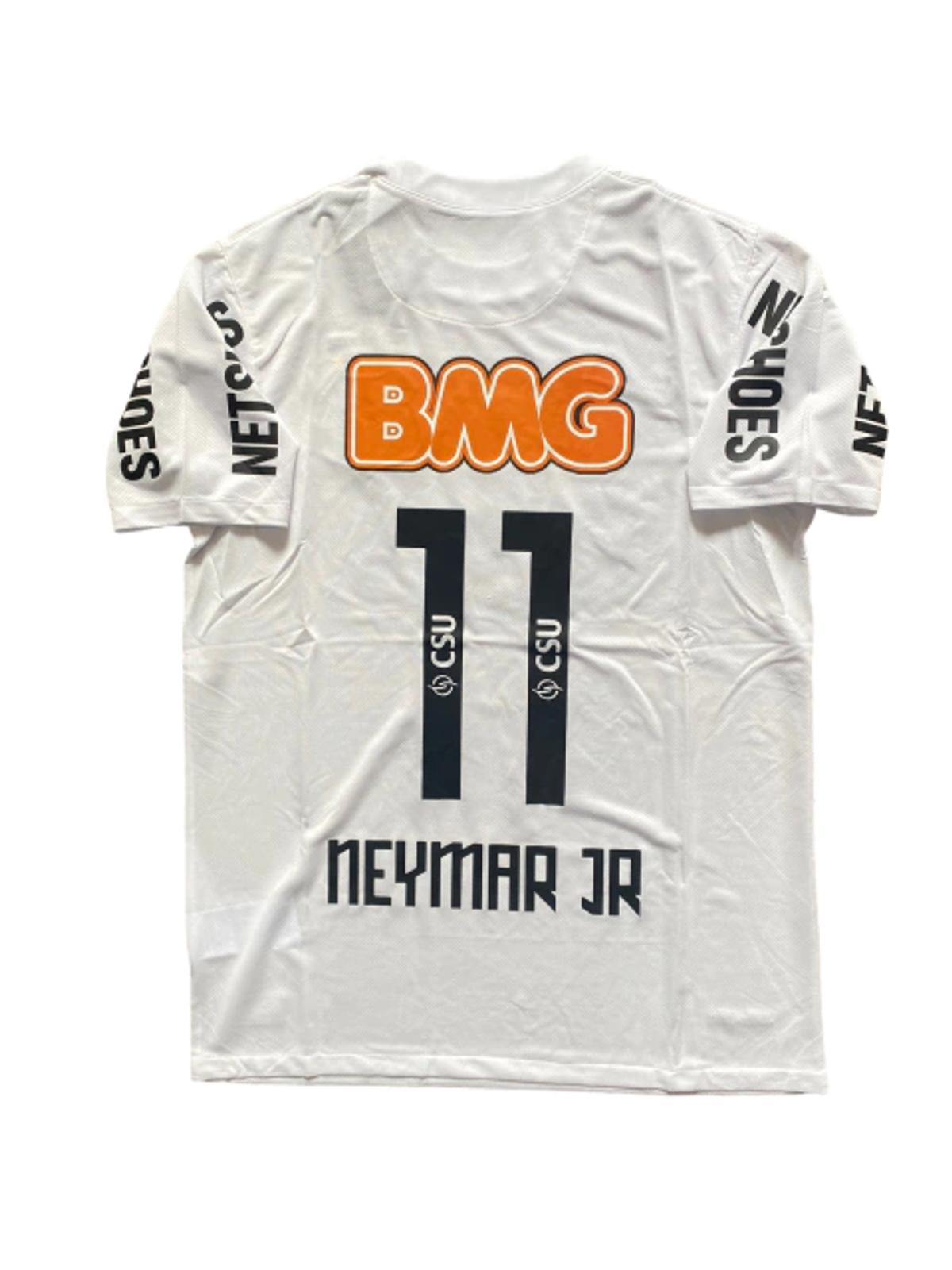 Camiseta Santos Neymar 2011, frente completo.
