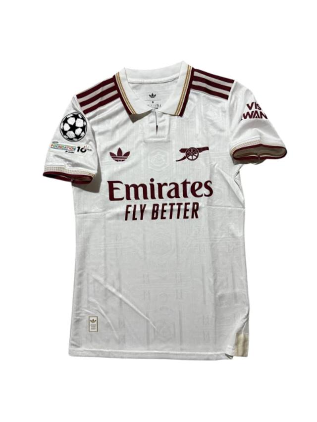 Camiseta Arsenal Alternavita, frente completo.