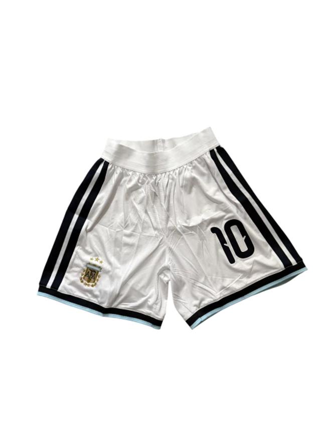 Short Argentina Blanco 2026 , frente completo