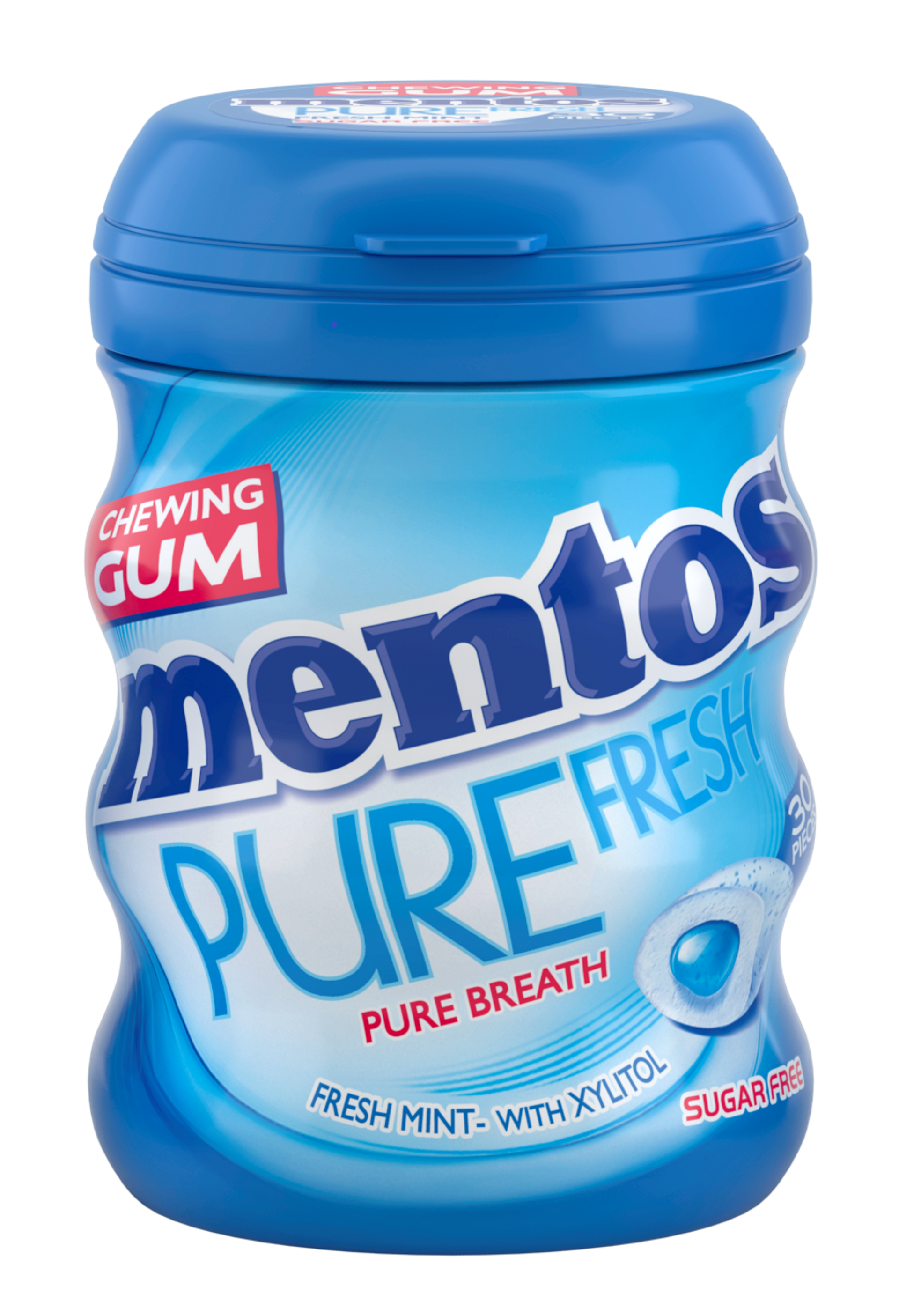 Mentos Gum Pure Fresh Freshmint Medium bottle
