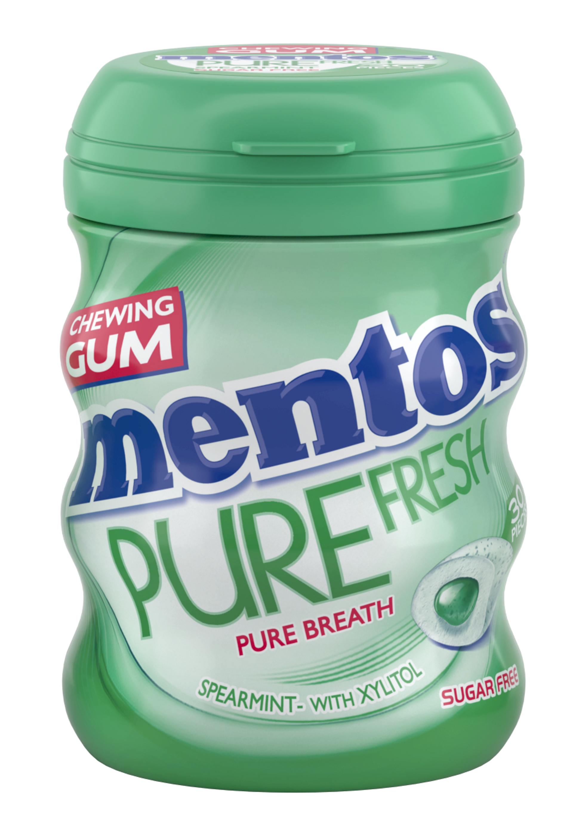 Mentos Gum Pure Fresh Spearmint Medium bottle