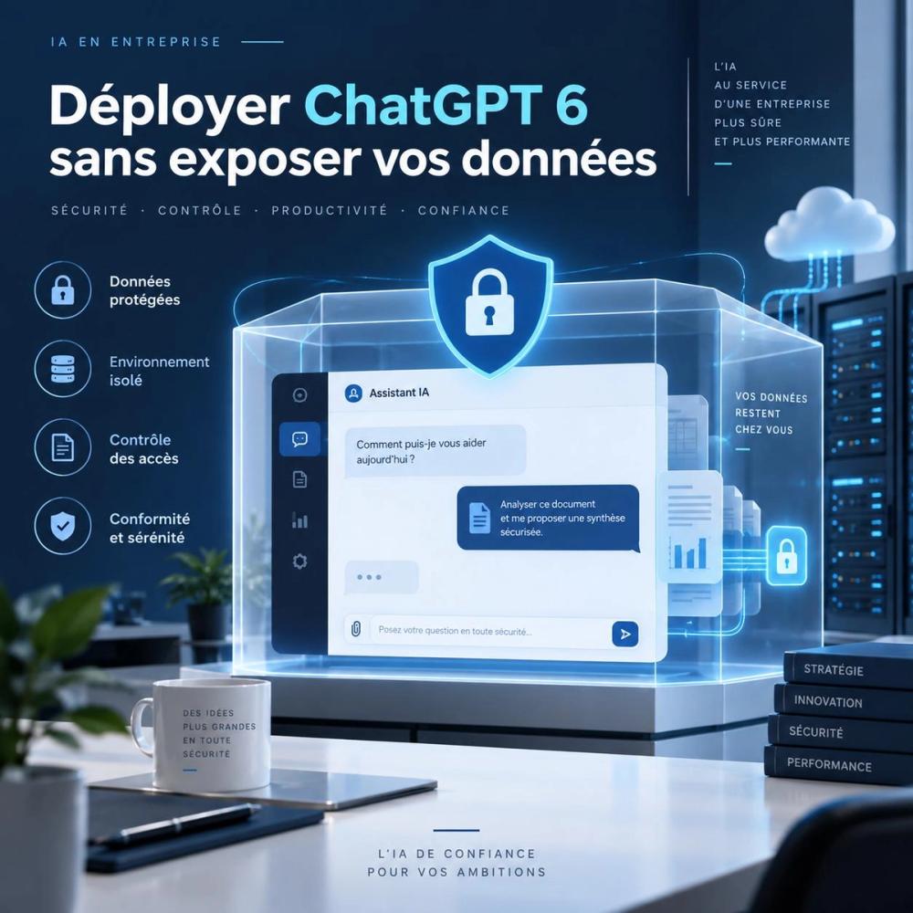 Déployer ChatGPT 6 sans exposer vos données : le cadre RGPD pour les PME.