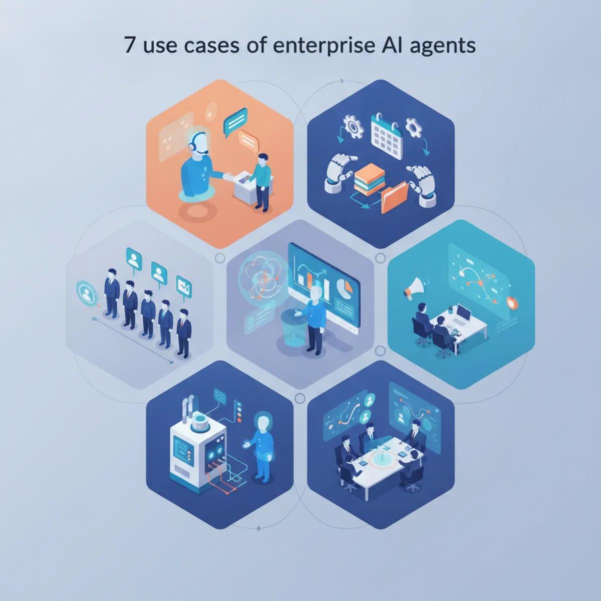 7 cas d'usage d'agents IA en entreprise à déployer