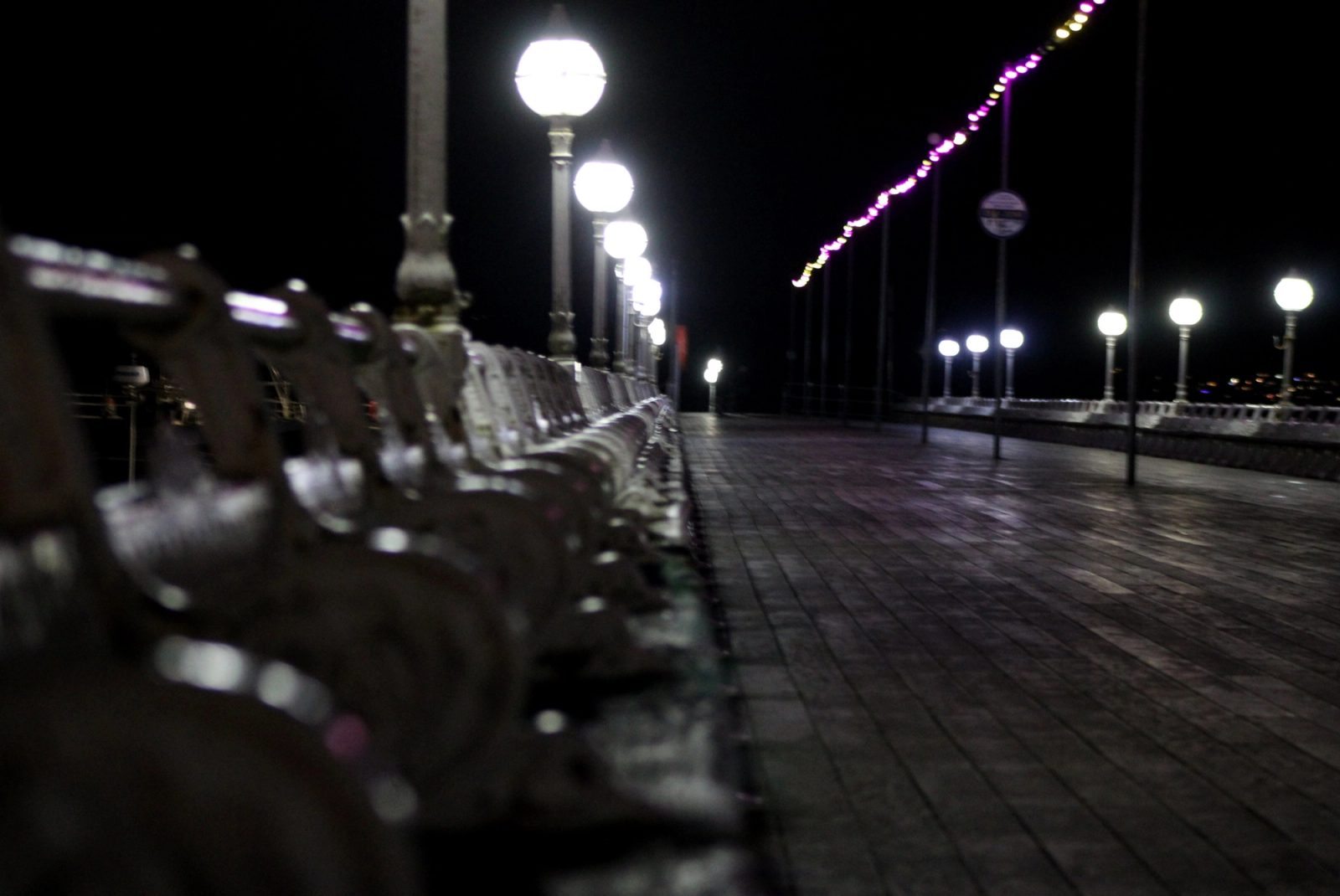 Fairy Lights on the Pier