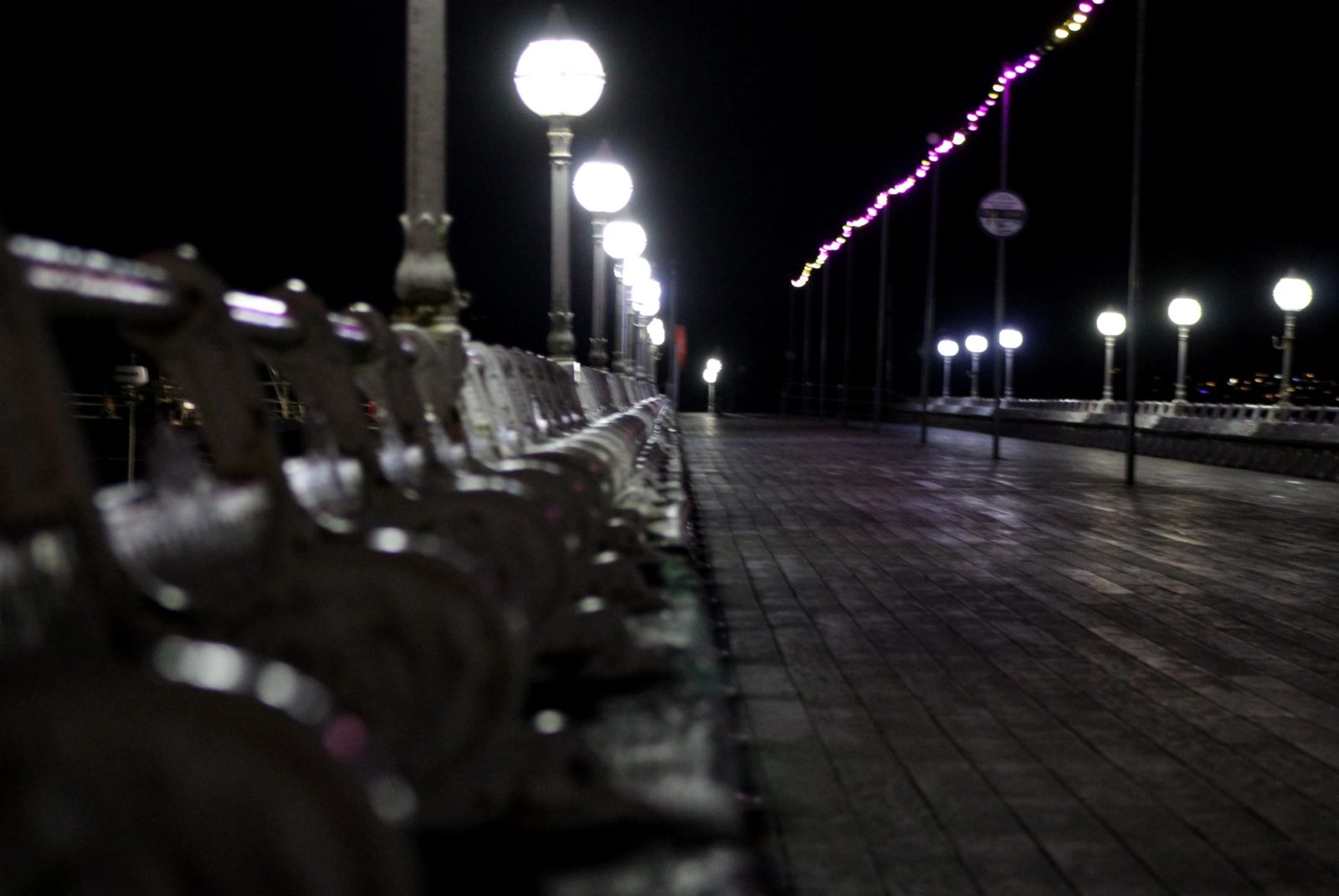 Fairy Lights on the Pier