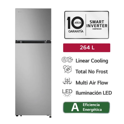 REFRIGERADORA LG 264 LT VT26BPY
