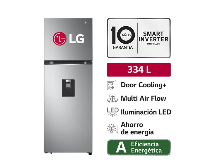 REFRIGERADORA LG 334 LT GT33WPP