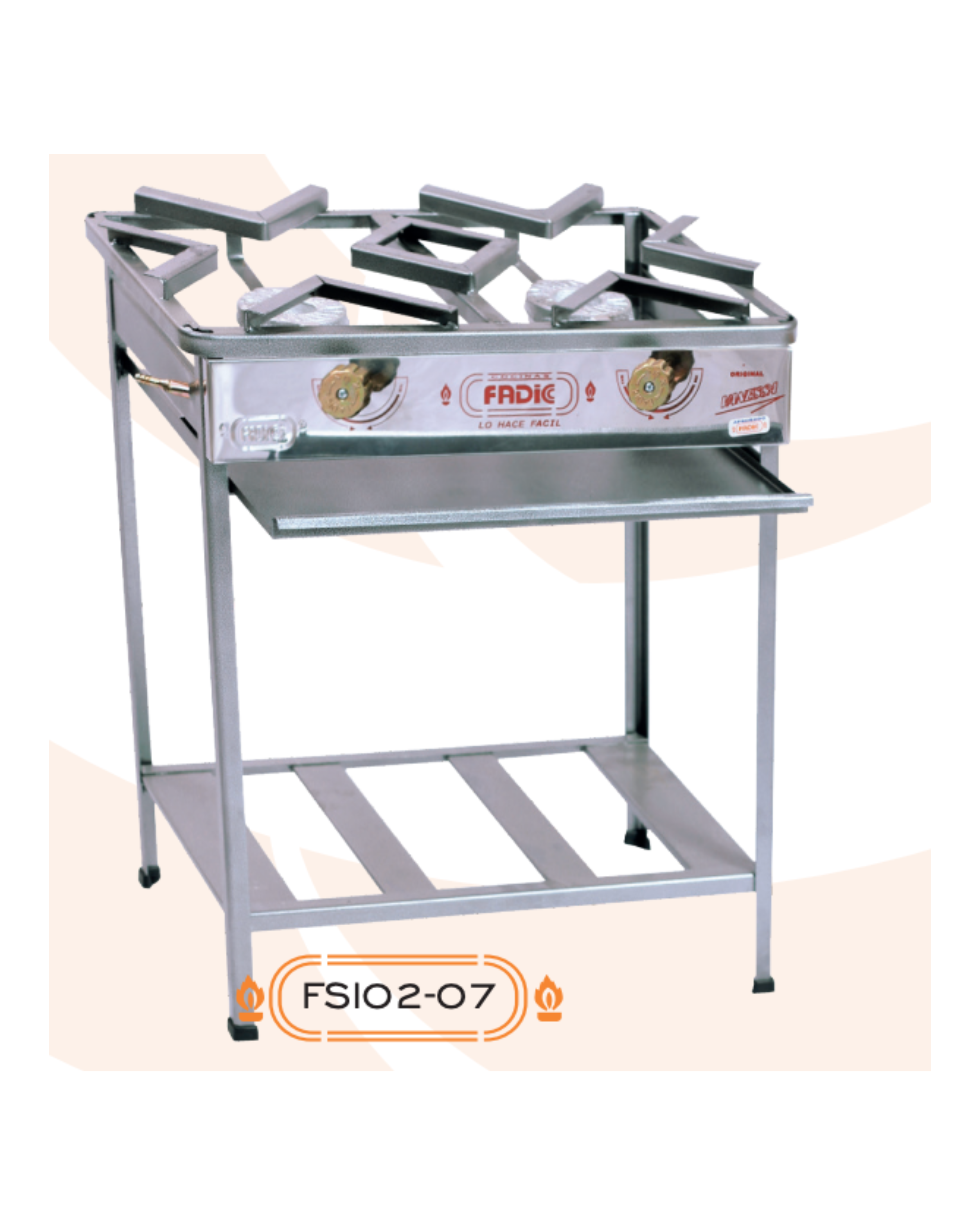 COCINA SEMI IND 2H N3 P/F FSI02-07 FADIC