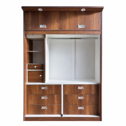 ROPERO 150X215 MT PUERTA CORREDIZA FONDO MELAMINE