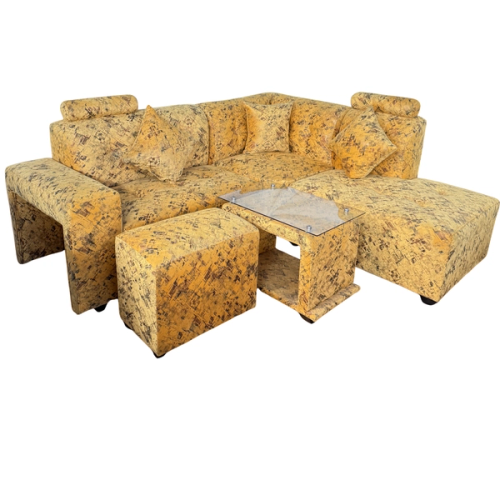 SOFA ISLA 6 PZS MESA CENTRO