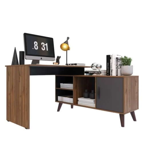 ESCRITORIO MELAMINE EN L 130 X 120 CHELSEA