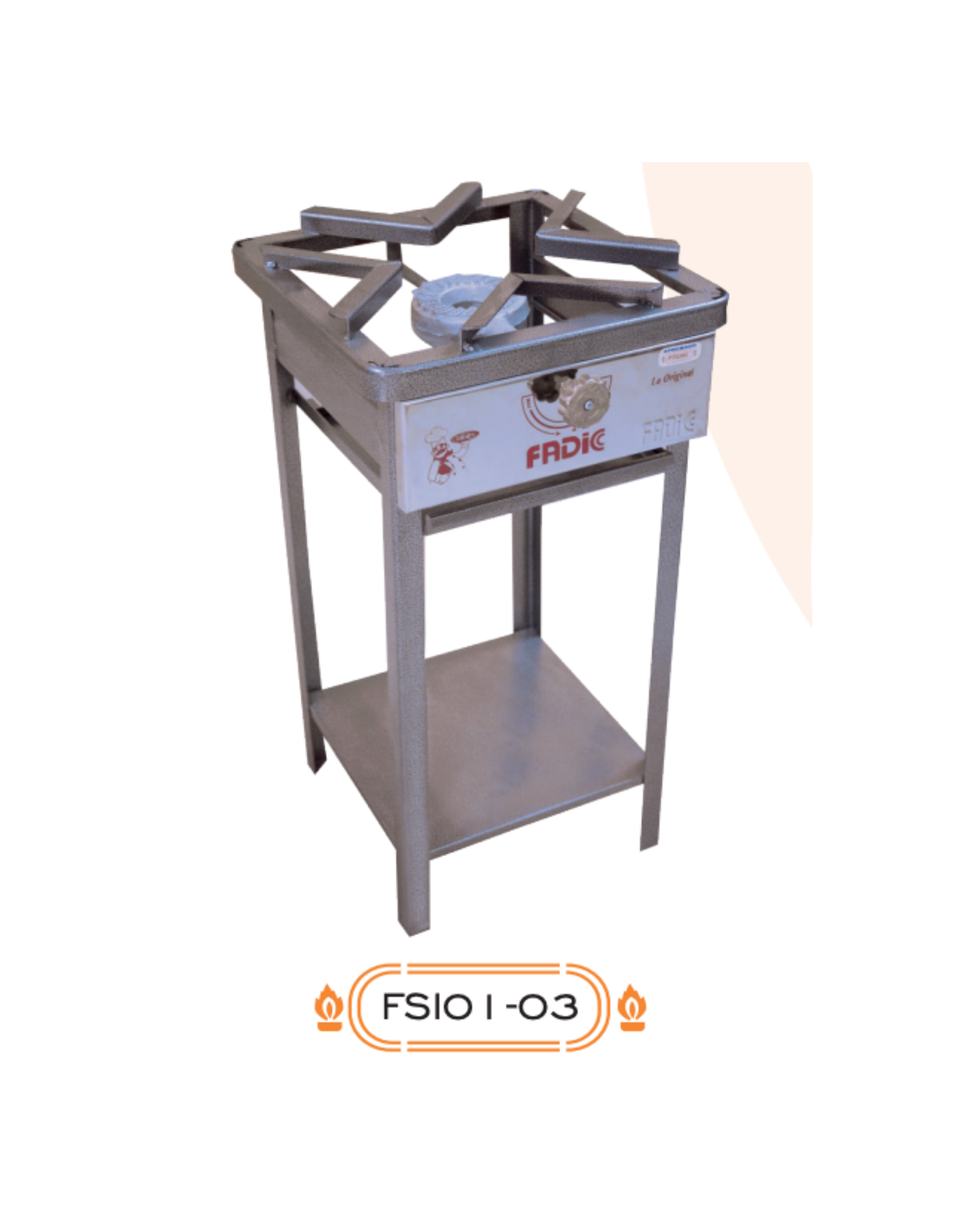 COCINA SEMI IND 1H N3 P/F FSI01-03 FADIC
