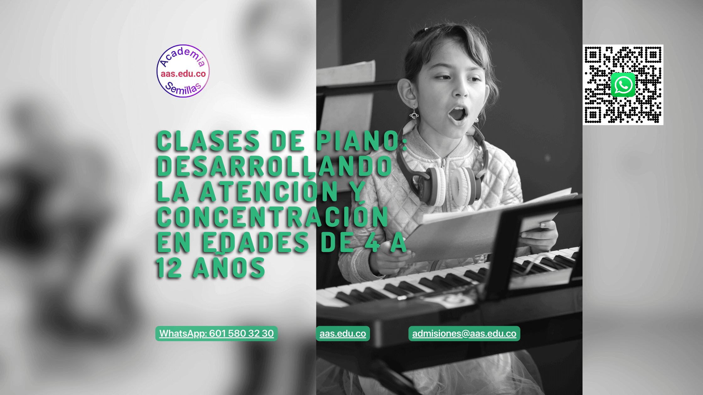 Clases de Piano: Desarrollando la Atención y Concentración en Edades de 4 a 12 Años