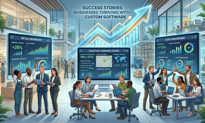 Success Stories: Businesses Thriving with Custom Software