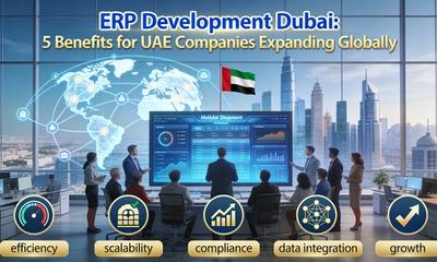  ERP Development Dubai: 5 Benefits for UAE Companies Expanding Globally