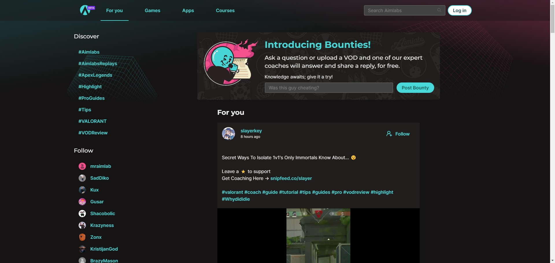 Aimlabs Services Screenshot 3