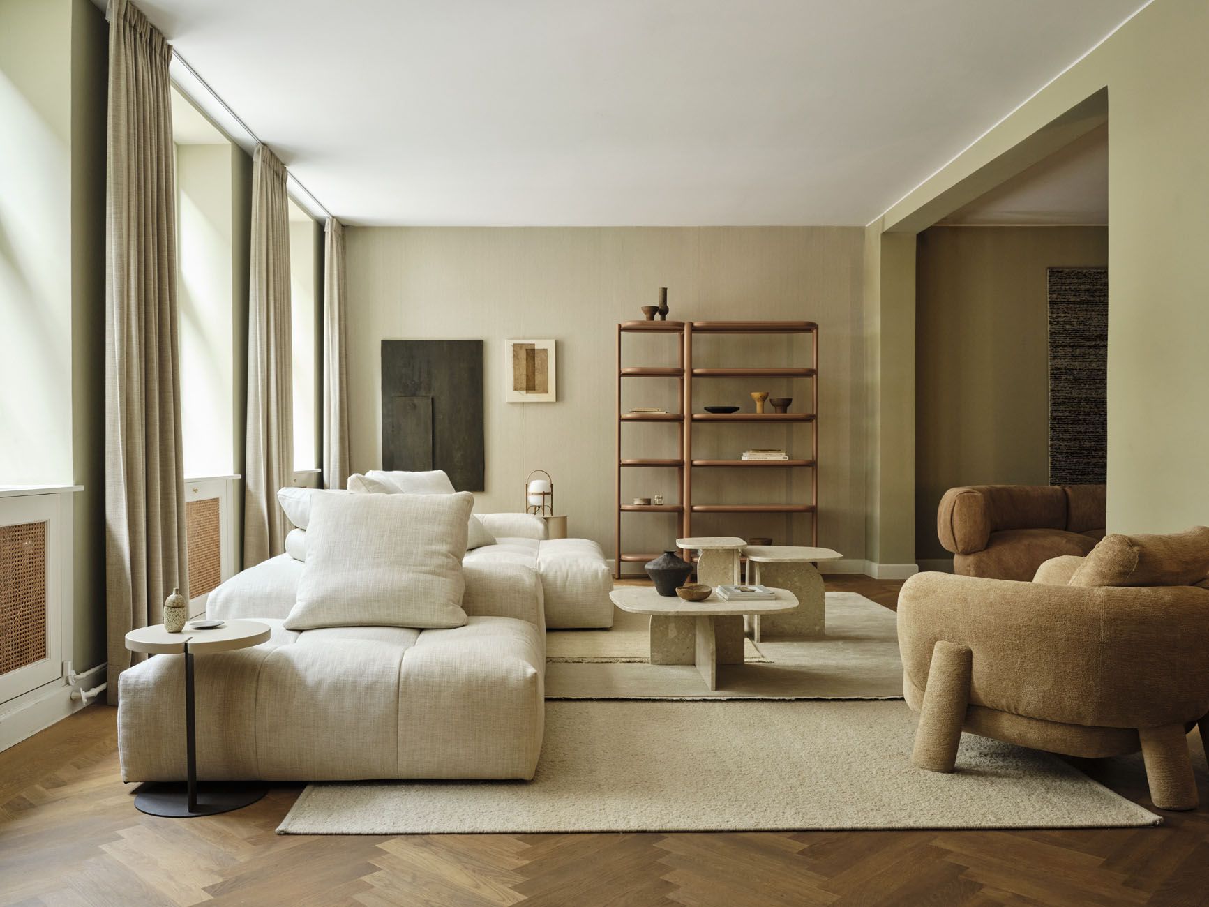 ARMADILLO & CO. CAMELLIA RUG ジュートラグ Camellia Rug from Armadillo&Co - Perennial Collection